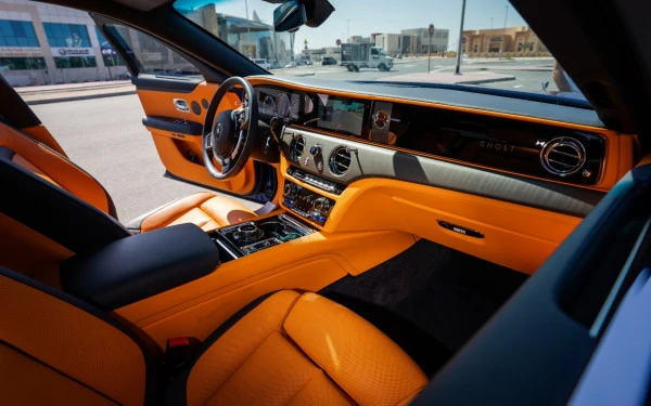 Dark Blue Rolls Royce Ghost, 2022 Photo 5